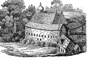 Bear Garden Gallery: Bear Garden, Southwark, London, after its third rebuilding, 1648