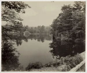William H Rau Prints: Bear Lake, LVRR, c. 1898-1899. Creator: William H. Rau (American, 1855-1920)
