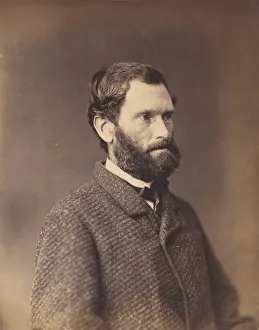 [Bearded Man in Tweed Jacket], early 1860s. Creator: Attributed to Alexander Gardner
