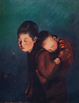 A Record In Colour Prints: Bearing a Burden, c1887, (1901). Artist: Mortimer L Menpes