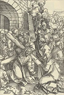 The Bearing of the Cross, from Speculum passionis domini nostri Ihesu Christi, 1507