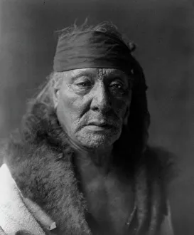 Bear's Teeth-Arikara, c1908. Creator: Edward Sheriff Curtis