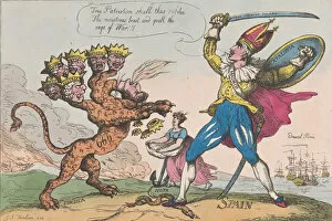 Beast Gallery: The Beast As Described In The Revelations, Chap. 13, Resembling Napoleon Buonapar