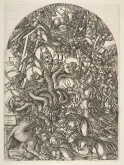 Horned Gallery: The Beast with Seven Heads and Ten Horns, from the Apocalypse.n.d. Creator: Jean Duvet