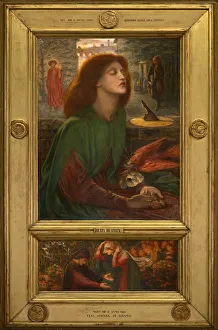 Rossetti Dante Gabriel Prints: Beata Beatrix, 1871 / 72. Creator: Dante Gabriel Rossetti