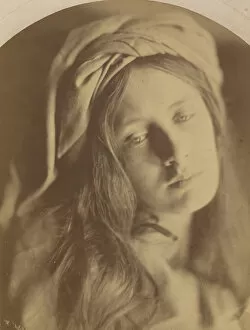 Sadness Gallery: Beatrice, 1866. Creator: Julia Margaret Cameron