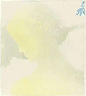 Aligheri Dante Prints: Béatrice, 1897. Creator: Odilon Redon