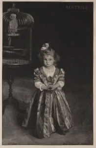 Beatrice Goelet, 1891. Creator: Henry Wolf (American, 1852-1916)