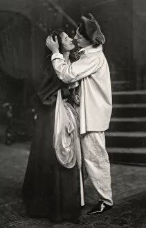 Photo Postcard Collection: Beatrice Terry and H. Marsh Allen in The Palace of Puck, 1907
