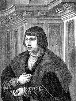 Gossaert Jan Prints: The Beaucousin Collection at the National Gallery - a portrait