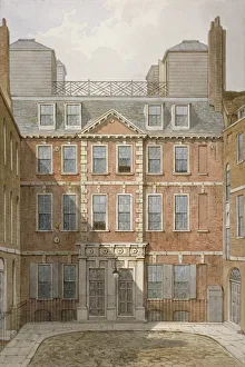 George Shepherd Prints: Beaufort Buildings, Strand, Westminster, London, c1810. Artist: George Shepherd