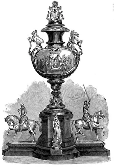 Horseracing Prints: The Beaufort Cup for the Bath Races, 1868. Creator: Unknown