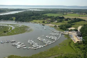 Yachts Prints: Beaulieu Aerial shots