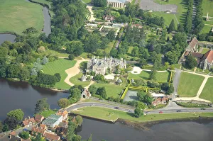 Yachts Prints: Beaulieu Aerial shots