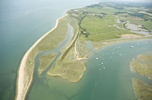 Yachts Prints: Beaulieu Aerial shots