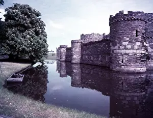 Anglesey Prints: Beaumaris Castle, Anglesey, c1955. Creator: Arthur Charles Kirby Ware