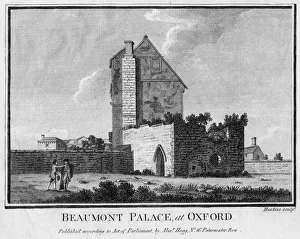 Carmelite Gallery: Beaumont Palace, Oxford. Artist: Hawkins