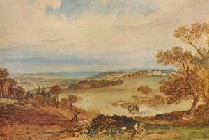 Cloudy Gallery: Beauport, near Bexhill, 1810. Artist: JMW Turner