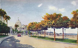 Alured Gray Prints: The Beautiful Beira Mar Drive - approaching the Magnificent Monroe Palace, 1914