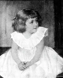 Edelfelt Prints: Beautiful Children at the Grafton Gallery: Lise - Albert Edelfeldt, 1895. Creator: Unknown