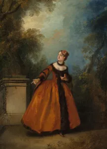 Lancret Nicolas Prints: The Beautiful Greek Woman, 1731 / 36. Creator: Nicolas Lancret