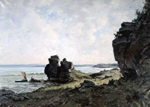 A Beautiful Morning at the Coast of Brittany, 1882. Artist: Emmanuel Lansyer
