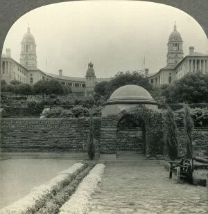 The Beautiful Union Buildings and Gardens, Pretoria, Transvaal, Union of South Africa, c1930s