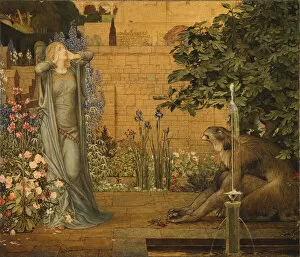 Beast Gallery: Beauty and the Beast, 1904. Creator: John Dickson Batten