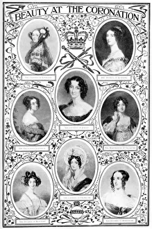 Marchioness Of Prints: Beauty at the Coronation, 1837, (1901)