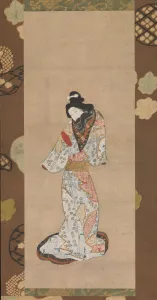 Modesty Prints: Beauty of the Kanbun Era, late 17th century. Creator: Unknown