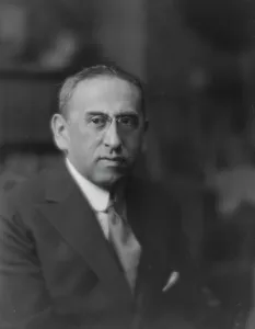 Beck, Martin, Mr. portrait photograph, 1916 May 9. Creator: Arnold Genthe