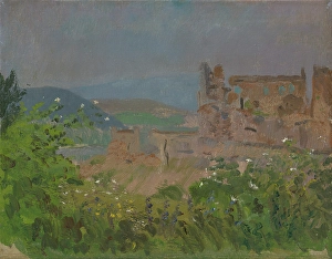 Beckov Castle, 1880-1885. Creator: Ladislav Mednyanszky