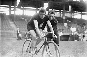 Cyclist Prints: Beckt, between c1910 and c1915. Creator: Bain News Service