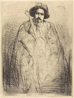 Painter Gallery: Becquet, 1859. Creator: James Abbott McNeill Whistler
