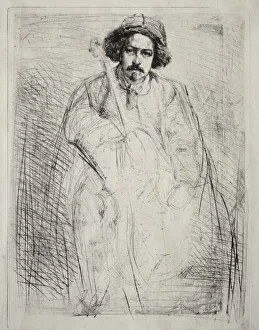 Becquet, 1871. Creator: James McNeill Whistler (American, 1834-1903)