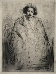 Drypoint And Etching Prints: Becquet. Creator: James McNeill Whistler (American, 1834-1903)