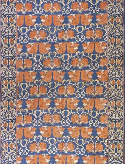 Charles Voysey Prints: Bed cover, Designed c1888. Creators: Charles Francis Annesley Voysey