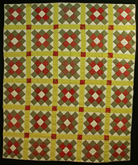 Printed Prints: Bedcover ('Album Patch or Signature Quilt)