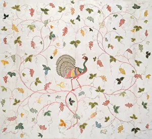 Bedcover, China, Qing dynasty (1644-1911), 1750 / 1800. Creator: Unknown