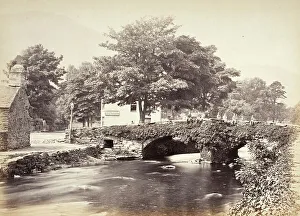 Bedford Francis Prints: Beddgelert, The Bridge & Moel Hebog, No