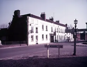 George Street Prints: Bedford Arms, Woburn, Bedfordshire, c1955. Creator: Arthur Charles Kirby Ware