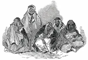 Nomadic Prints: Bedouins of the Desert, 1850. Creator: Unknown