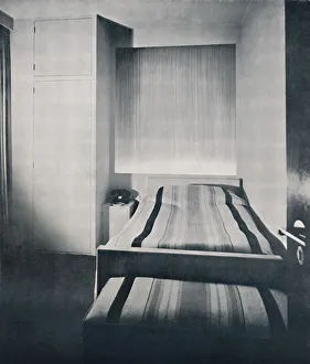 Single Bed Prints: Bedroom by Bird Iles Ltd. of London, 1936