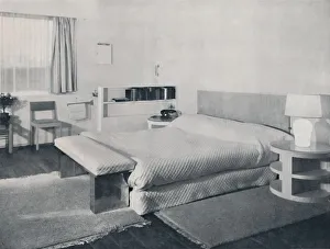 Aluminium Prints: A bedroom in a country house, by Duncan Miller, London, 1936