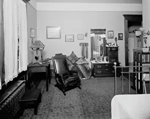 Rocking Chair Prints: Bedroom, residence of Mr. Fair