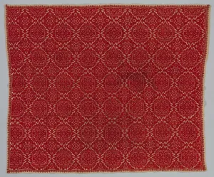 Bedspread, 1700s. Creator: Unknown
