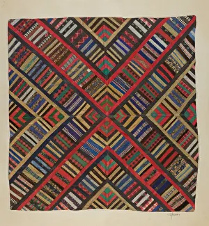 Bedspread, 1935 / 1942. Creator: Esther Hansen