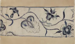 Phyllis Dorr Prints: Bedspread, 1935 / 1942. Creator: Phyllis Dorr