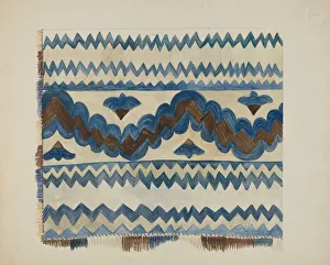 Bedspread, c. 1936. Creator: E. Boyd