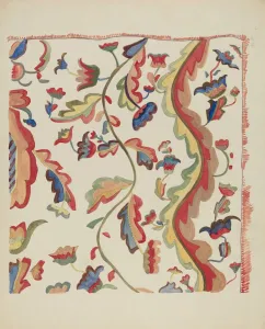 Bedspread, c. 1936. Creator: E. Boyd